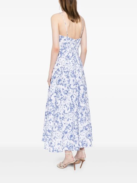 Reformation Monette floral print dress - Blue - zdjęcie produktu nr 2