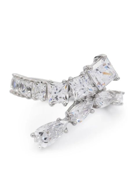 Swarovski Matrix ring - Silver