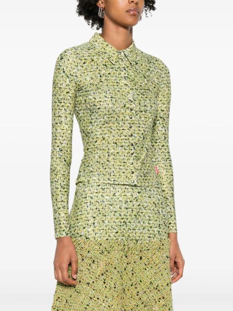 Diesel long-sleeve patterned top - Green - zdjęcie produktu nr 2