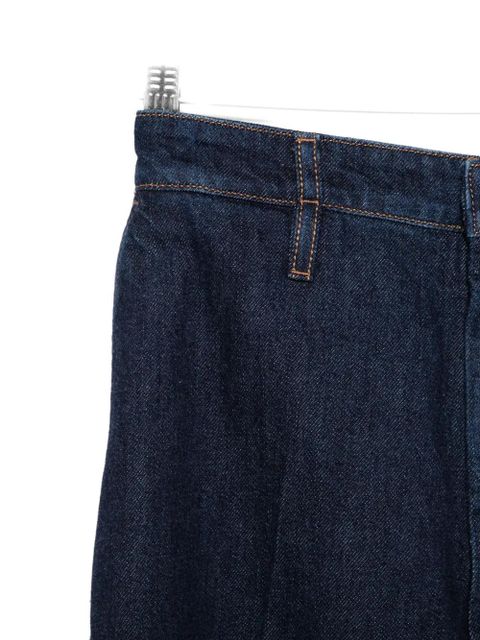 Sportmax decorative-stitching jeans - Blue