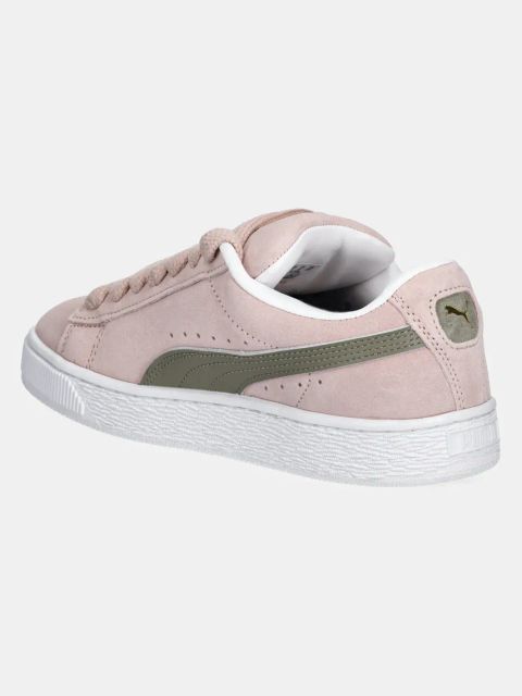 Puma sneakersy skórzane Suede XL kolor różowy 395205