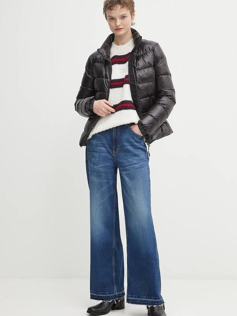 Tommy Jeans sweter z domieszką alpaki damski kolor beżowy DW0DW21679 - zdjęcie produktu nr 2