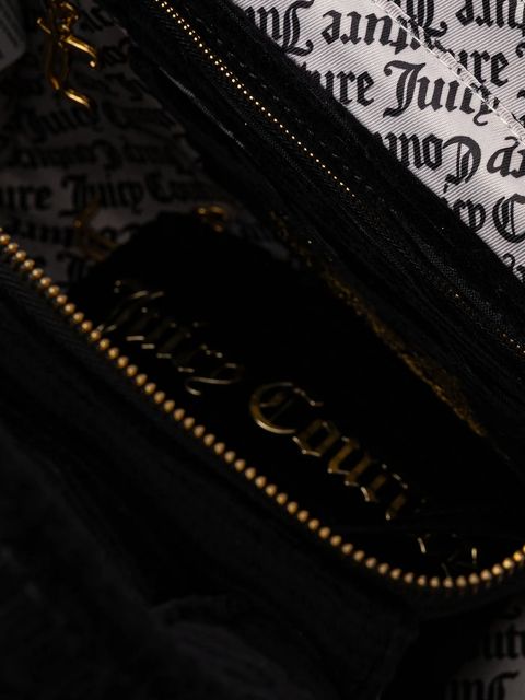 Juicy Couture torebka Iris Velvet kolor czarny BIJIR8941WC9