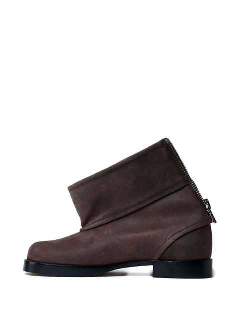 JW Anderson suede ankle boots - Brown