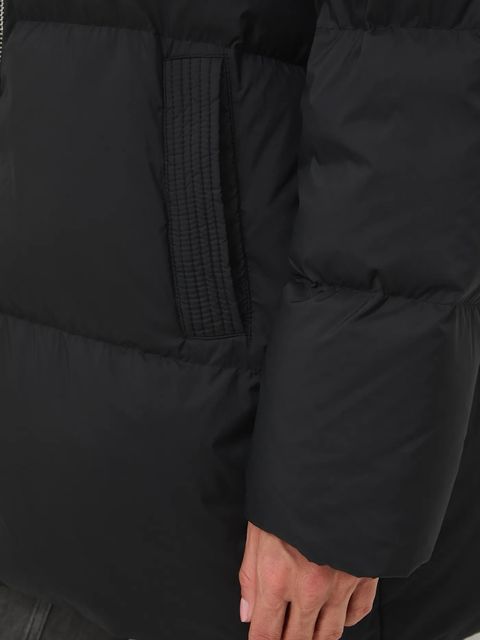 Medicine kurtka puchowa damska kolor czarny zimowa oversize