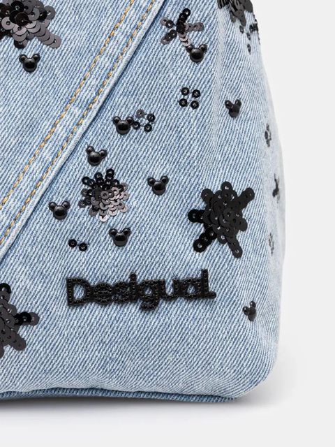 Desigual torebka MICKEY SPLE kolor niebieski 25SAXD27