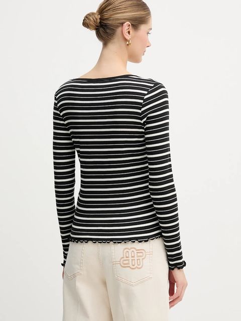 Tommy Hilfiger longsleeve kolor czarny WW0WW47814