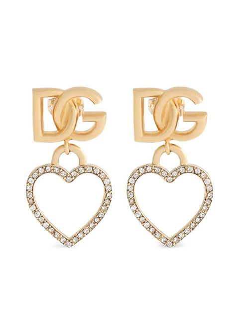 Dolce & Gabbana DG drop earrings - Gold - zdjęcie produktu nr 2
