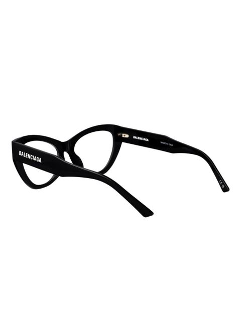 Balenciaga Eyewear cat eye-frame glasses - Black
