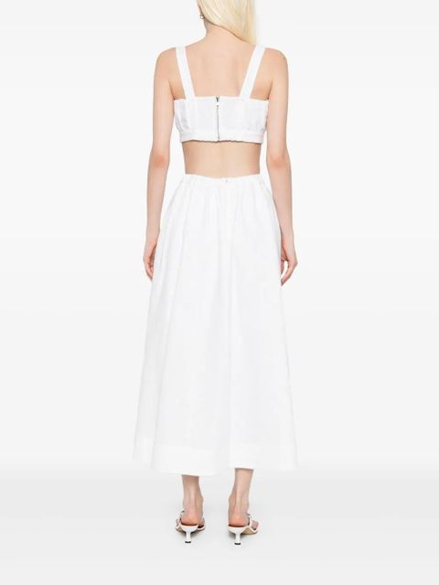Reformation Shannon linen two piece - White