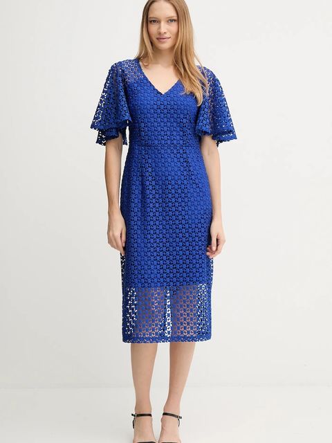 Joseph Ribkoff sukienka kolor niebieski midi prosta 251744 - zdjęcie produktu nr 1