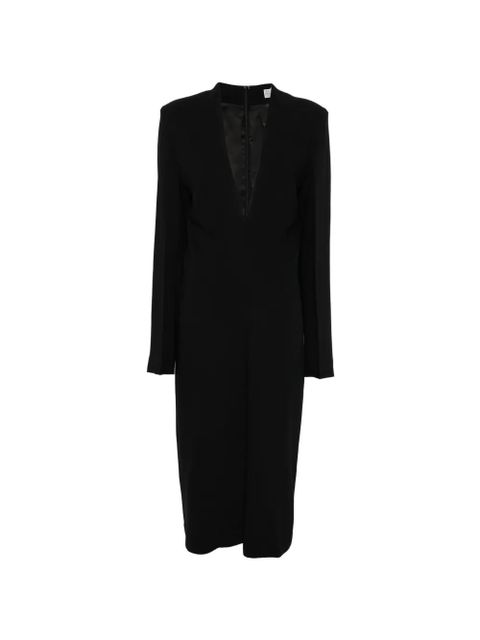 TOTEME tailored slouch midi dress - Black - zdjęcie produktu nr 1