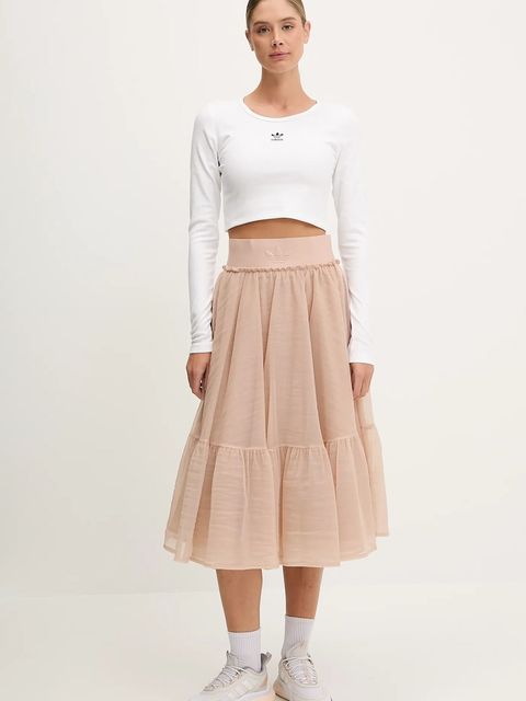 adidas Originals longsleeve Essential kolor biały JC9011 - zdjęcie produktu nr 2