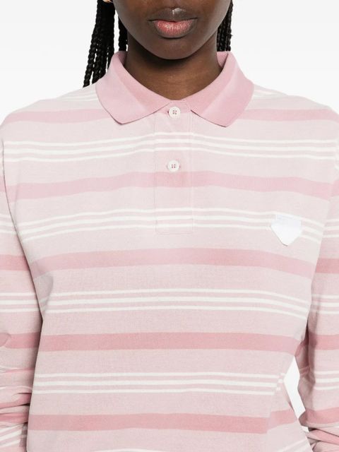 Prada striped long-sleeve top - Pink