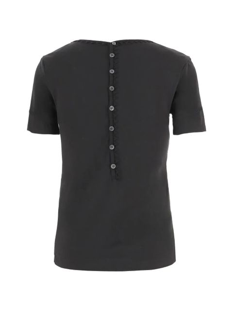 Jacquemus short-sleeve button T-shirt - Black - zdjęcie produktu nr 2