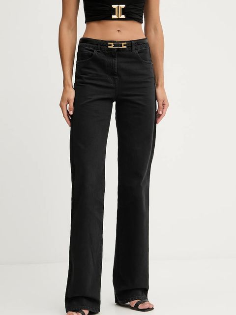 Elisabetta Franchi jeansy damskie high waist PJ13I56E2 - zdjęcie produktu nr 1