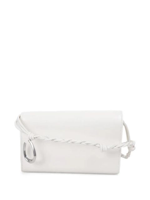 Jil Sander Tangle shoulder bag - White - zdjęcie produktu nr 2