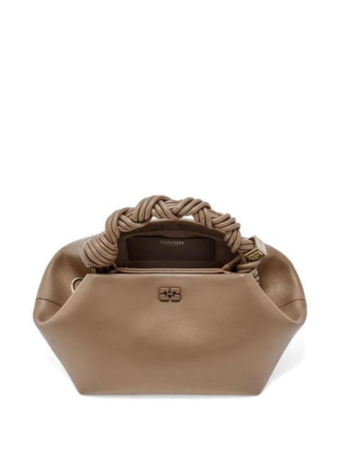 GANNI small Bou tote bag - Neutrals