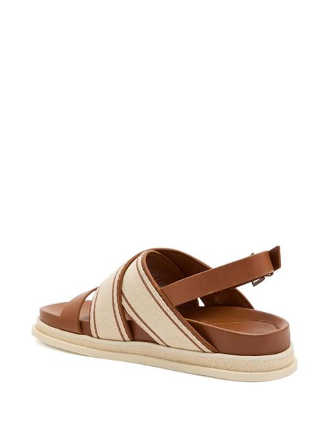 Jimmy Choo Joa leather sandals - Brown - zdjęcie produktu nr 2