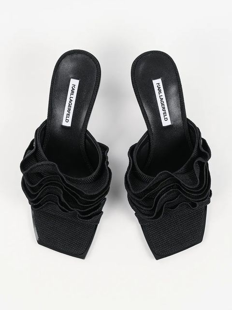 Karl Lagerfeld klapki Karmel