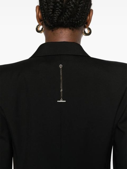 Alexander McQueen stacked blazer - Black