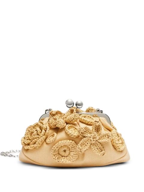 Weekend Max Mara small Comune floral-embellished shoulder bag - Neutrals - zdjęcie produktu nr 1