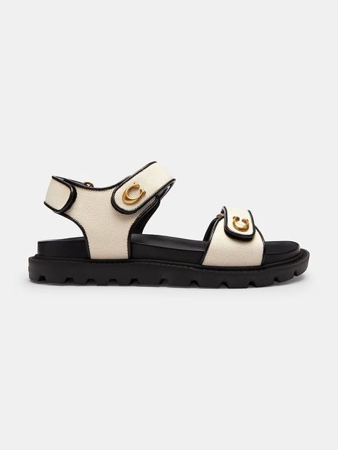 Coach sandały damskie Brynn Canvas Sandal - zdjęcie produktu nr 2