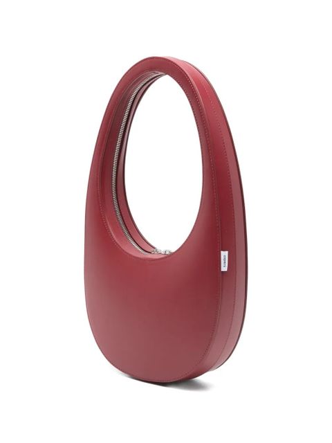 Coperni Swipe leather tote bag - Red