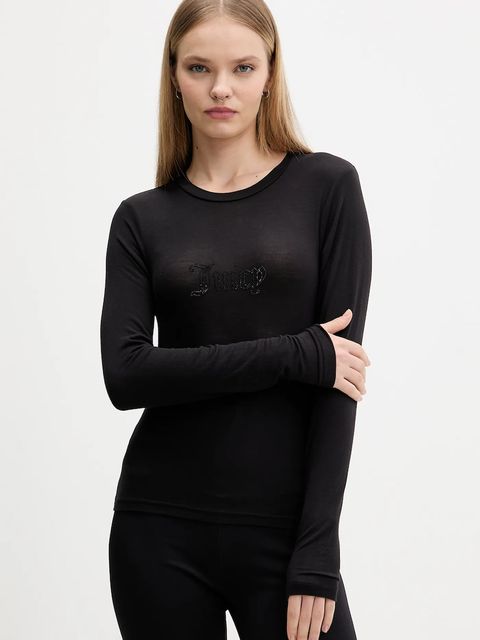 Juicy Couture longsleeve kolor czarny JCWCT225312 - zdjęcie produktu nr 1