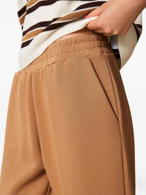 TWINSET Scuba side slant pockets trousers - Brown