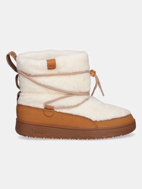 Puma śniegowce Snowbae Suede Wns kolor brązowy 402175 - zdjęcie produktu nr 2