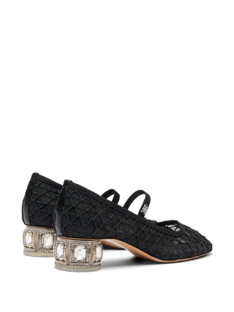 Casadei Belle Epoque jewel-heel pumps - Black