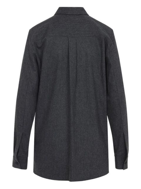 KHAITE wool shirt - Grey