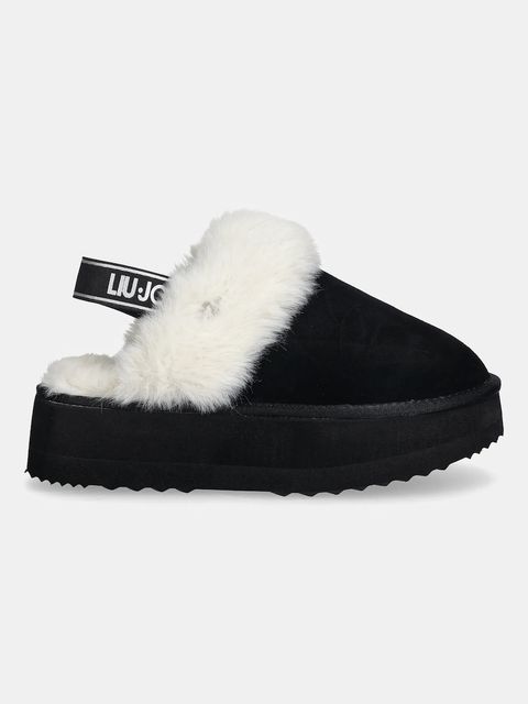 Liu Jo kapcie zamszowe JANE 10 - zdjęcie produktu nr 1