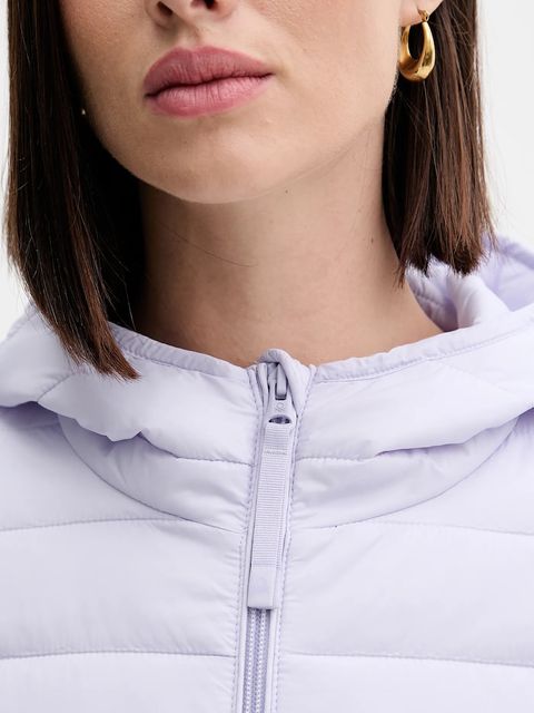 United Colors of Benetton kurtka kolor fioletowy przejściowa 2TWDDN07O