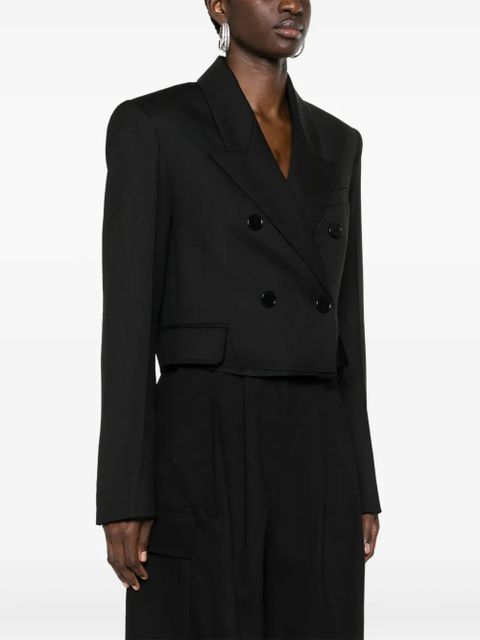 Zadig&Voltaire Vito double-breasted blazer - Black