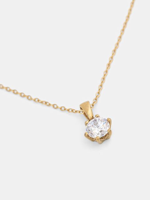 EDBLAD naszyjnik pozłacany Crown 126878 - zdjęcie produktu nr 2