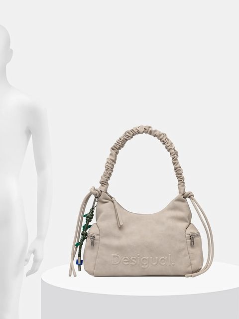 Desigual torebka 0 kolor beżowy 25WAXPB0