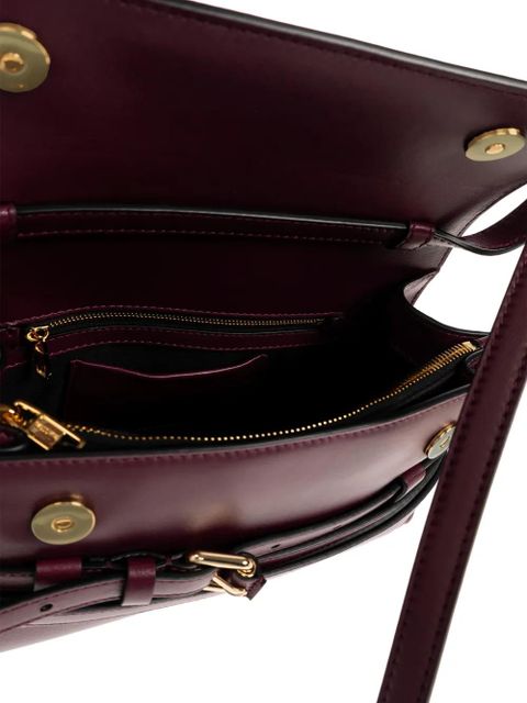 Moschino buckle strap tote bag - Red