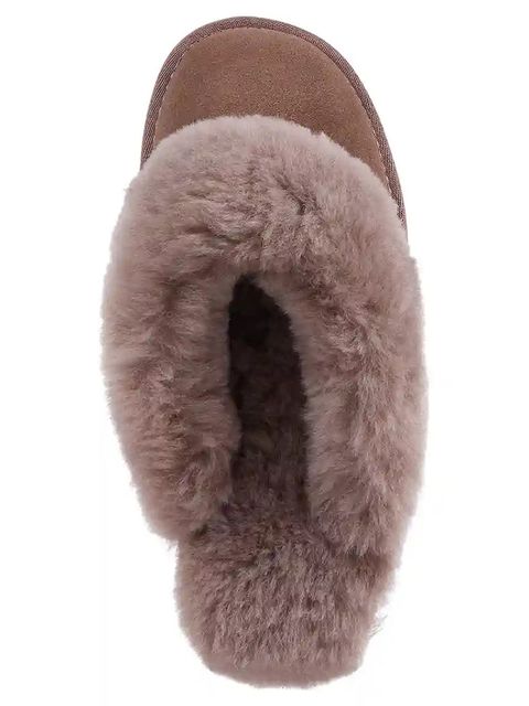 Emu Australia kapcie zamszowe Jolie kolor różowy W10015