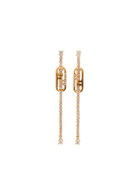 FENDI O'Lock dangle earrings - Gold - zdjęcie produktu nr 1