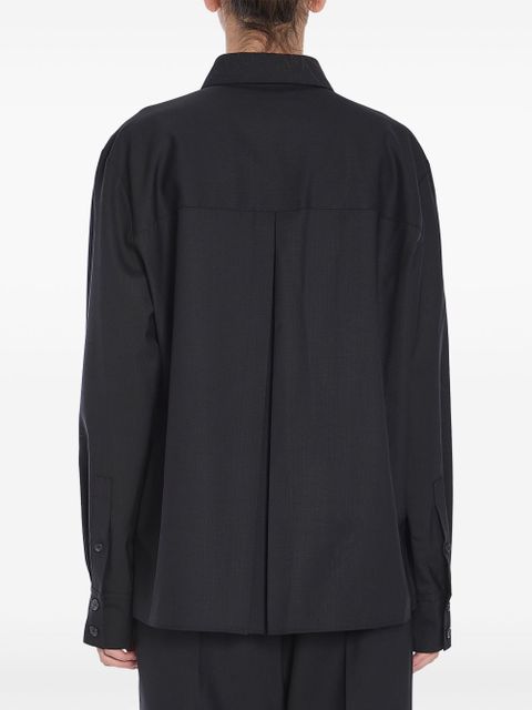 KHAITE Yatty shirt - Black