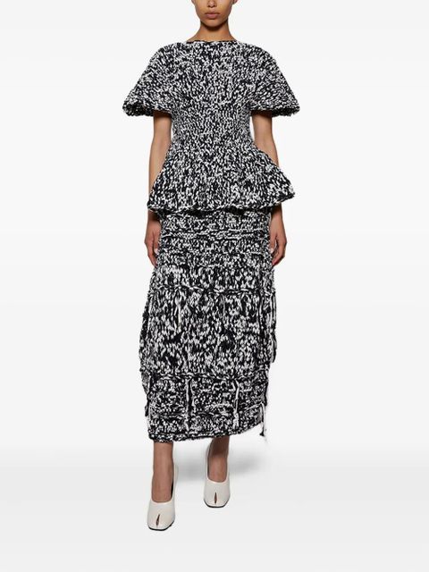 KHAITE Eva Peep Toe pumps - White