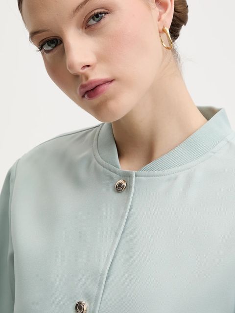 Joop! kurtka kolor turkusowy przejściowa 30100426