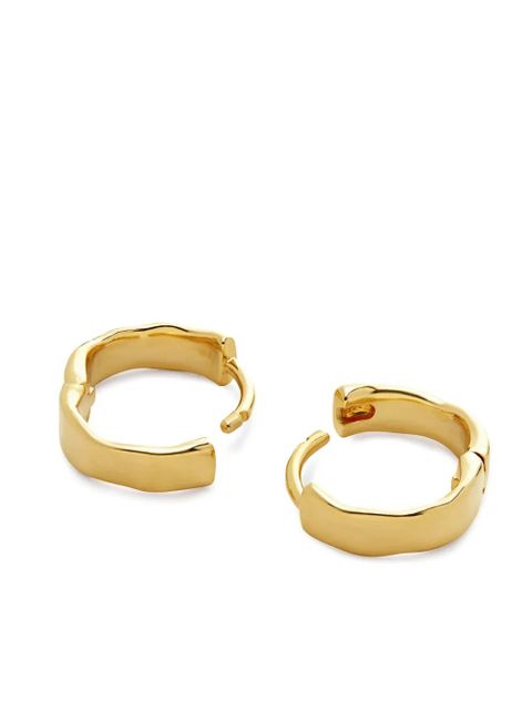 Monica Vinader Siren Muse huggie hoop earrings - Gold