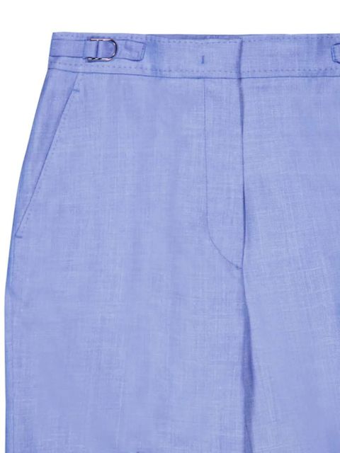 Gabriela Hearst high-waist flared trousers - Blue