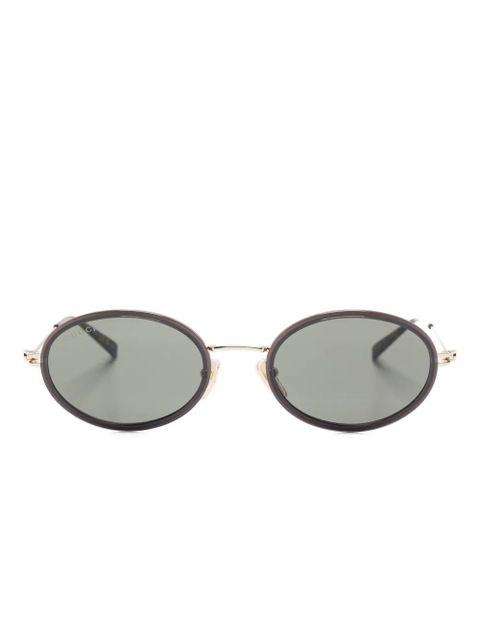Gucci Eyewear oval-frame sunglasses - Grey