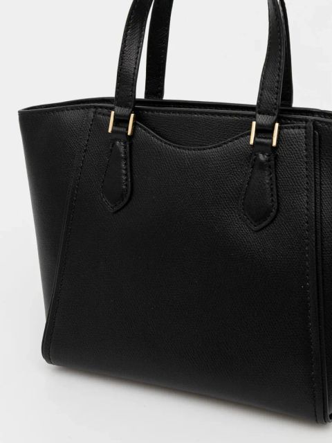 MICHAEL Michael Kors torebka skórzana kolor czarny 32F4GTBC1L