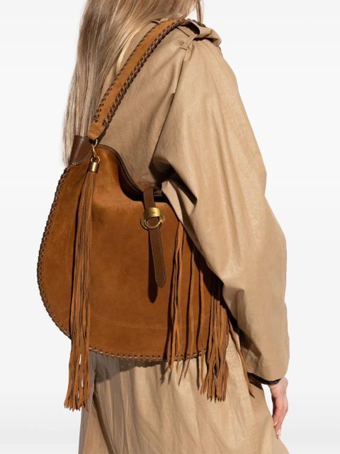 ISABEL MARANT Altay Soft shoulder bag - Brown - zdjęcie produktu nr 2