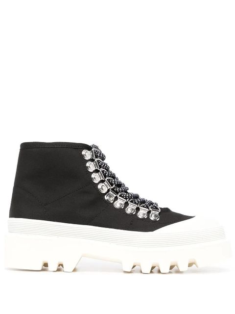 Proenza Schouler chunky-sole high-top sneakers - Black - zdjęcie produktu nr 1